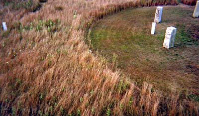Aerial view of Keppel Henge